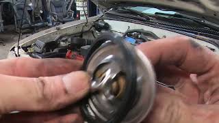 Toyota Tacoma 2.4 Thermostat Change #subscribe #jamesofalltrades #diy #hardwork #family