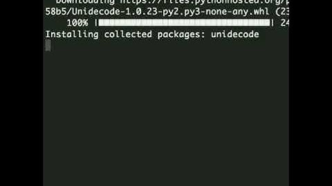This program removes accents from the accented letters such as é or ü. installed using pip.