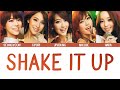 KARA - Shake It Up (Rom/Eng/Port Lyrics)