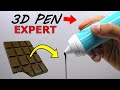 CHOCOLATE PEN tried by 3D Pen Expert