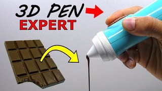 CHOCOLATE PEN tried by 3D Pen Expert