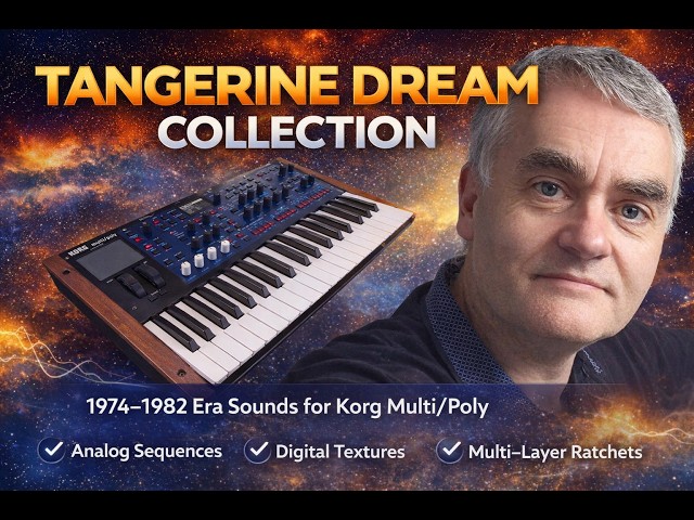 The Golden Era of Tangerine Dream… Reborn on the Korg Multipoly