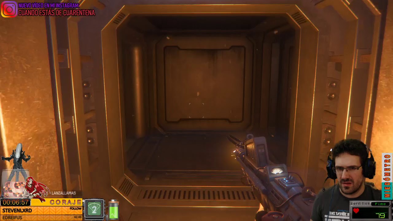 Alien Isolation, Cap 04, Gameplay de AACxkiestoy en español