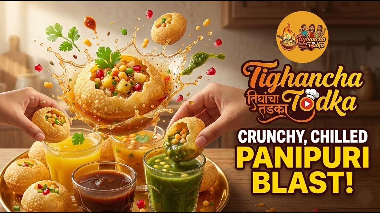 Panipuri | Golgappa | Phuchka | CRUNCHY & CHILLED Panipuri Blast! | Sweet & Spicy Water bomb English