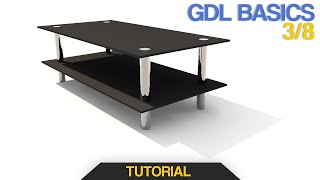 GDL Basics part 3/8 | Archicad course for GDL beginners