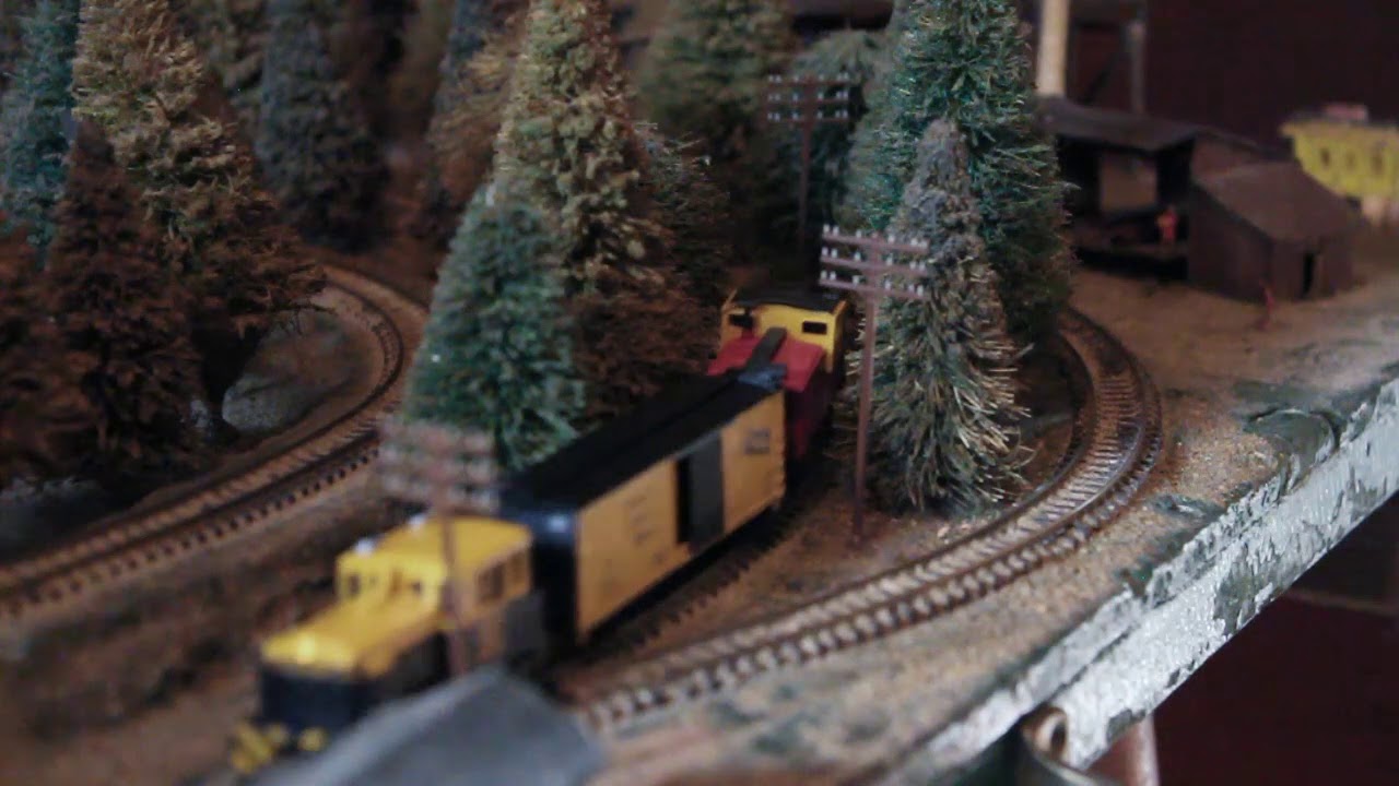 Model railway in N Scale