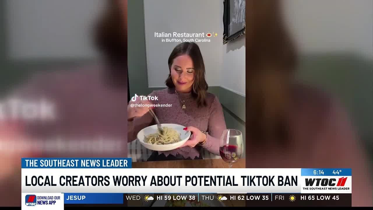 Local content creator reacts to potential TikTok ban