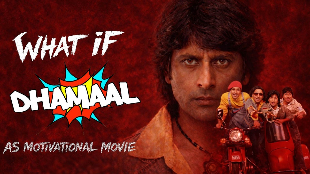 If DHAMAAL (2007) Was a Motivational Story | Thriller Action Fan-Made Trailer (4K)