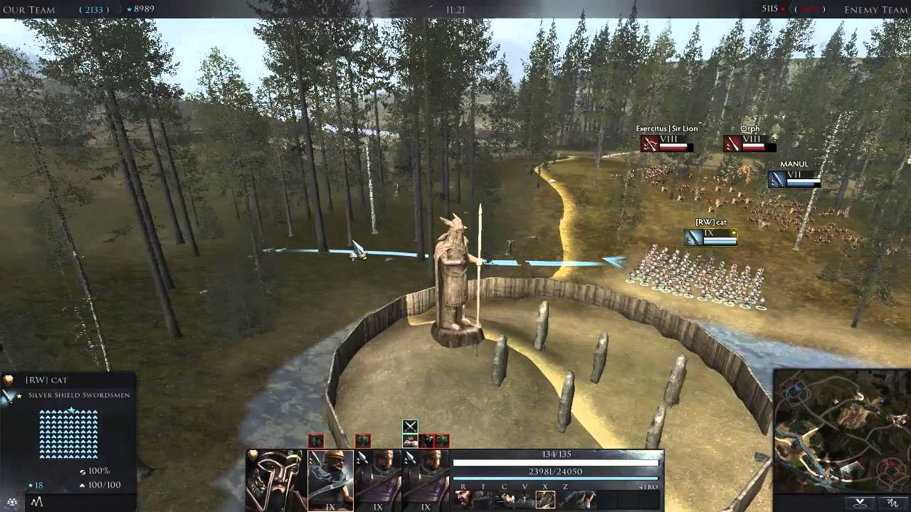 romeo Total War Arena (147)Лесной Лёня с друзьями.