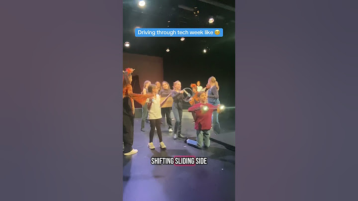 Tech Week Things 😵‍💫 #musicaltheatre #theatrememes #theatre #theatrekid