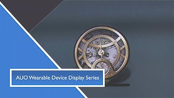 【SID Display Week 2021】AUO Wearable Device Display Solutions