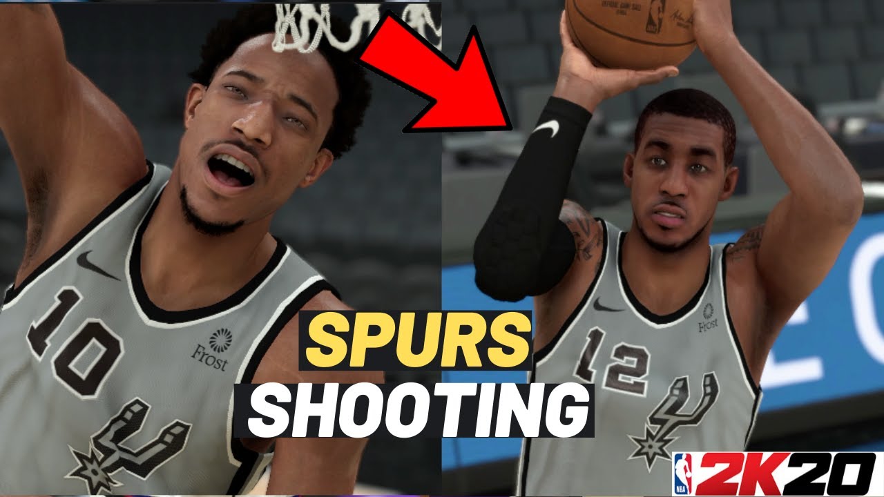 NBA 2k20 SAN ANTONIO SPURS SHOOTING TUTORIAL (SHOOTING TIPS & TRICKS) GREEN BAR READY