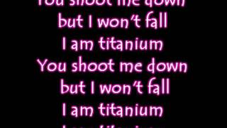 David Guetta - Titanium (feat Sia) (Lyrics)