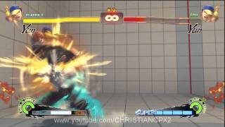 SSF4AE Yun 100% RESET COMBO.