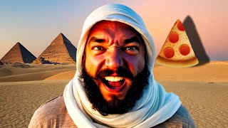 INSANE EGYPTIAN PIZZA FEAST
