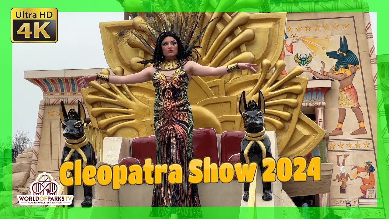 LES OFFRANDES DE CLÉOPÂTRE Parc Astérix 2024 – Oziris Show CLEOPATRA'S OFFERINGS Parc Asterix Paris
