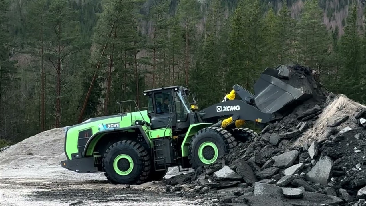 XCMG XC9108-EV: Pure Electric Wheel Loader – Efficient, Cost