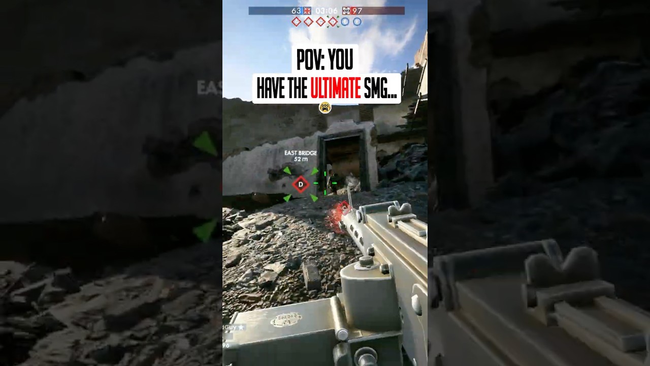 The SMG08 was UNBELIEVABLE in Battlefield 1...