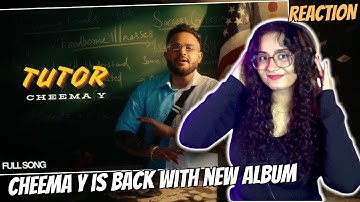 Reaction on TUTOR (Official Video) Cheema Y | Gur Sidhu | New Punjabi Song