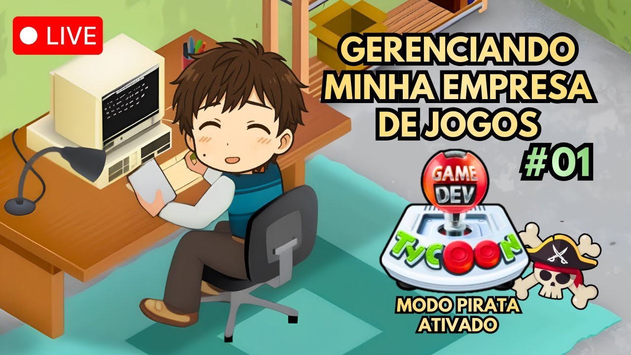 👾 Criando meu Império de Jogos em Game Dev Tycoon #01