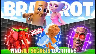 BRAINROT 1V1 FFA ALL WEAPONS &amp; RIDES MAP FORTNITE CREATIVE  - FIND ALL SECRETS LOCATIONS PART 5