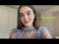 Micro Transparent Lingerie &amp; See-through Dresses | Shein Bikini Try-On Haul [4K]