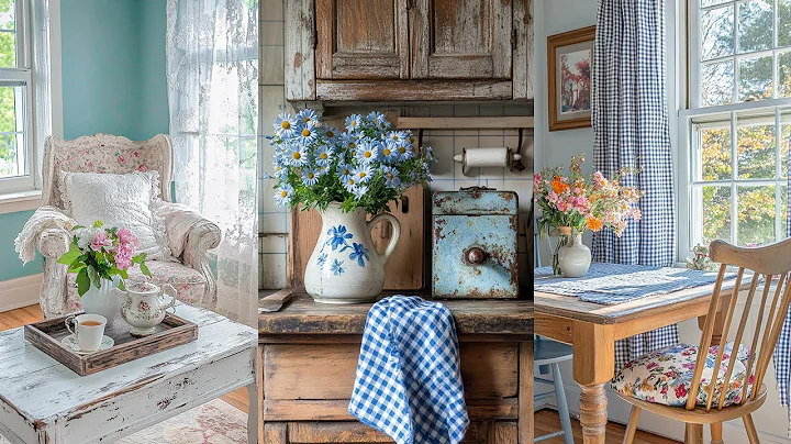 Vintage Country Decor Ideas for a Rustic Small Cottage Farmhouse