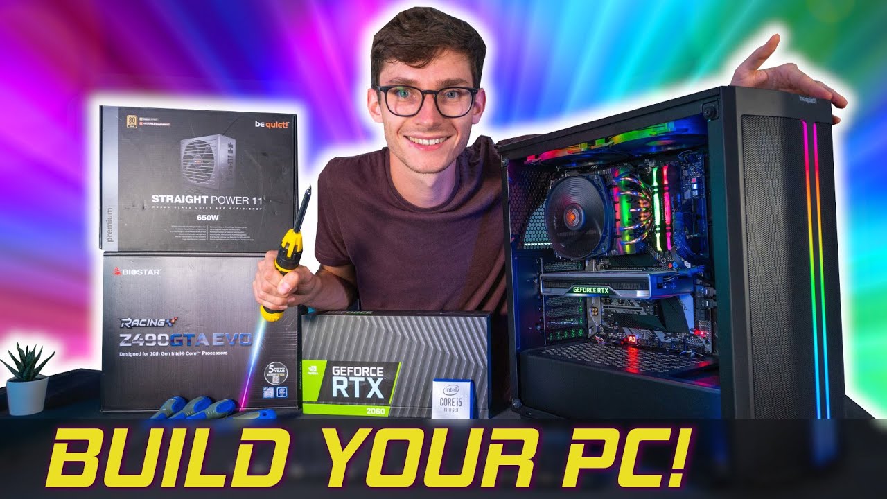 How To Build A PC 🤗 STEP BY Build Guide | AD - YouTube