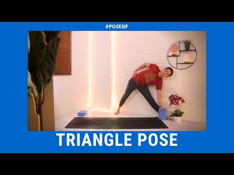 Bagaimana melakukan Triangle Pose? | POSESIF | Yoga with Akbar