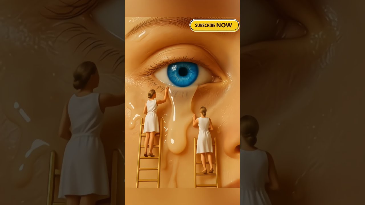 Tears Of A Giant Surreal Moment In Motion Shorts Eyes