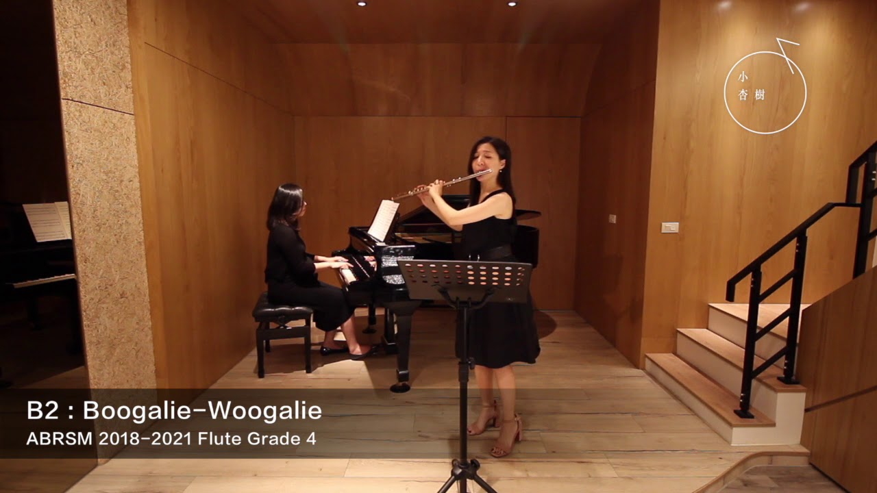 ABRSM GRADE 4 2018-2021 Flute Exam Pieces B2 : Boogalie-Woogalie