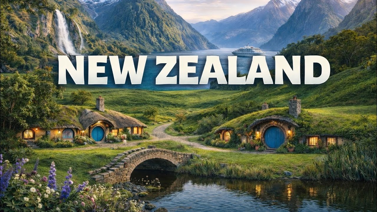 New Zealand – Nature at Its Finest |Travel video 4K