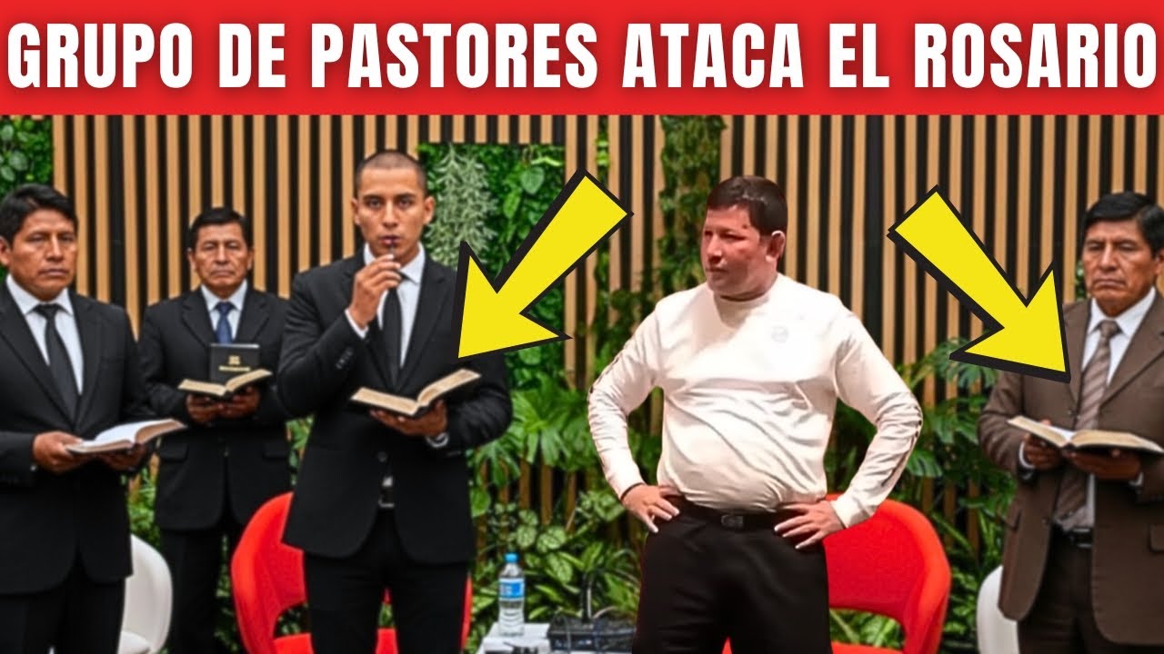 Grupo de Pastores Intentan Destruir el Rosario, ¡Pero el Padre Los Deja Sin Respuestas con la Biblia