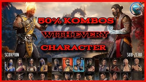 50% COMBO WITH EVERY CHARACTER! (Mortal Kombat 1) #mk1