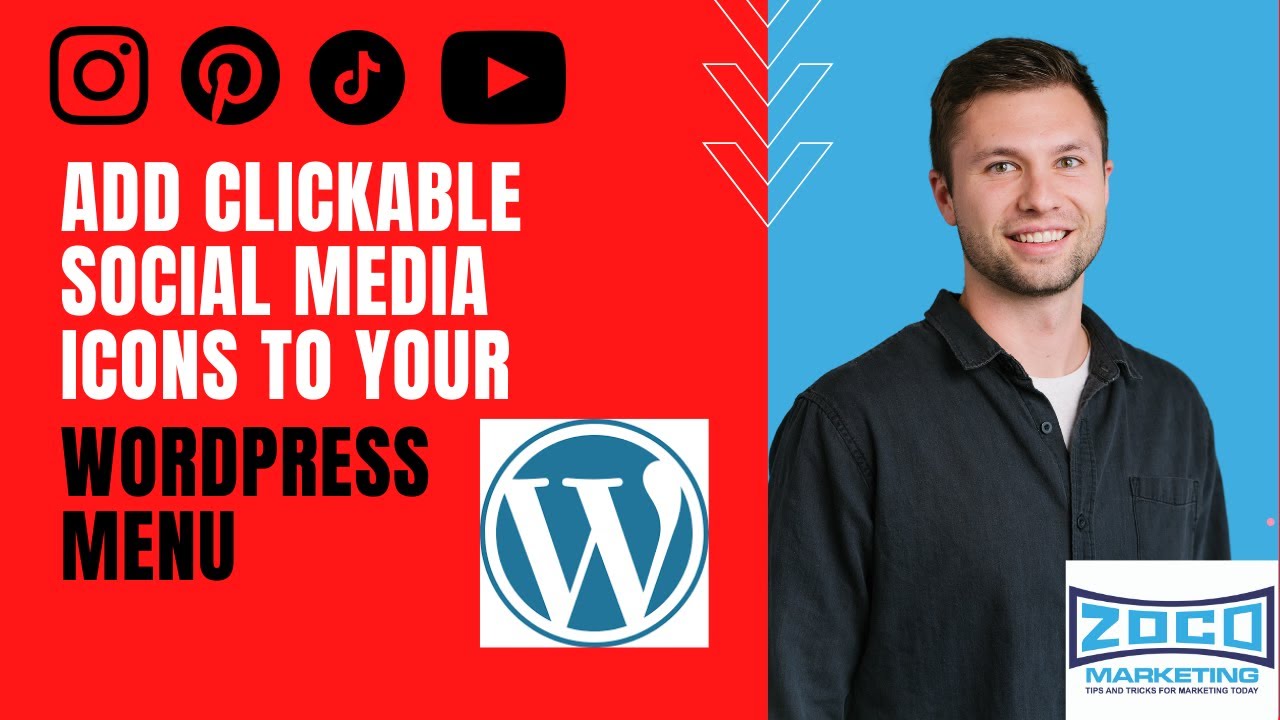 How To Add Social Media Icons To Your WordPress Menu Takes Less Than