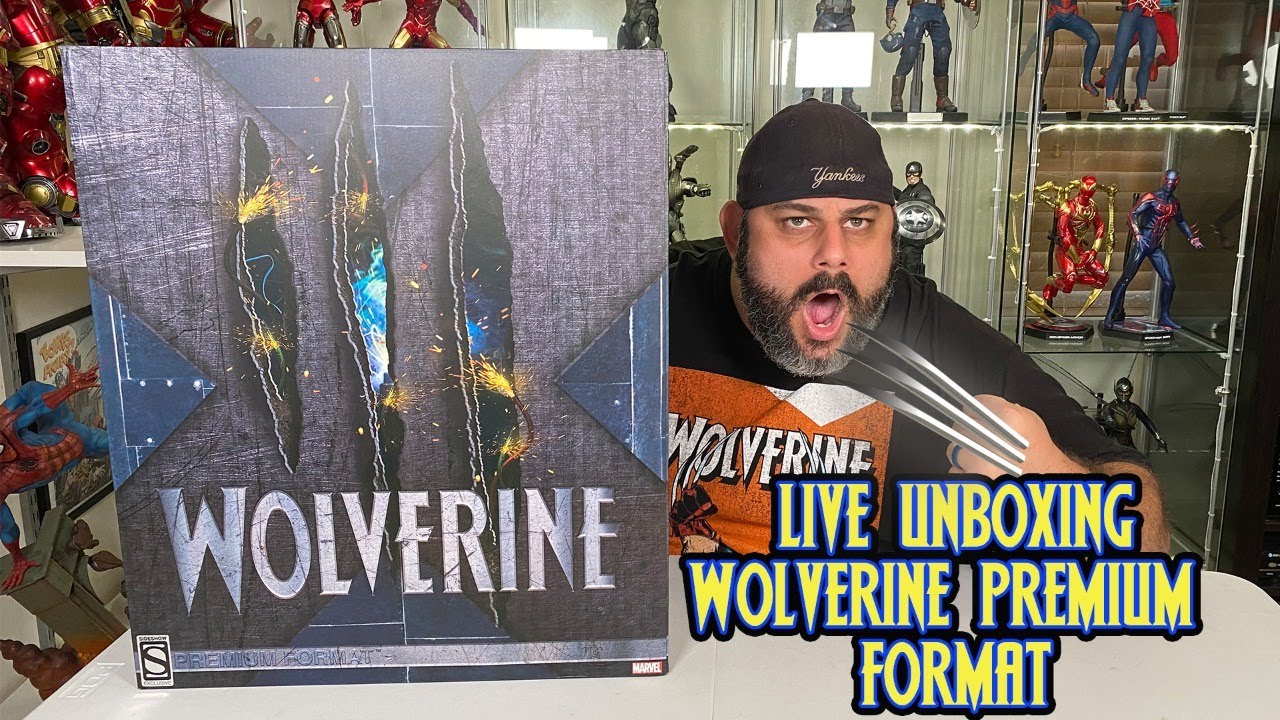 Wolverine Sideshow Premium Format Live Unboxing