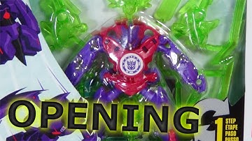 OPENING: Transformers Robots In Disguise Mini-Con Divebomb