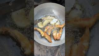 Frying Fish With Crispy Flour So Delicious