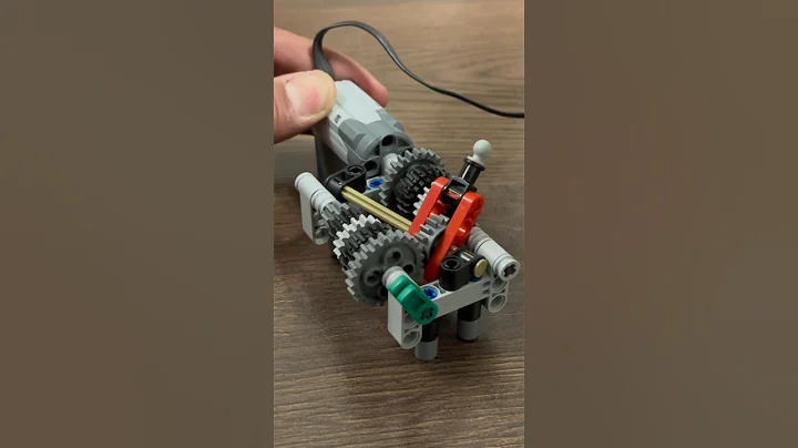 LEGO Technic 5 Speed Sequential Gearbox Building Tutorial (New Version) !!