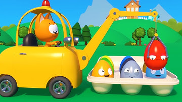 Best Learning Video for Toddlers Learn Colors with Meow Meow Kitty 😸 Nursery Games Part 2