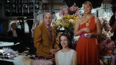 Sex and the City Carrie Vogue Wedding Dresses Shoot Scene Click Flash Ciara