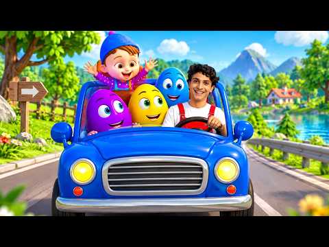 Learn Colors & Numbers 🔢 | 🐣 Colorful Eggs Adventure | Nursery Rhymes & Kids Songs