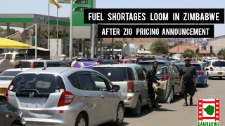 Fuel Shortages Loom In Zimbabwe After ZiG Pricing Announcement.