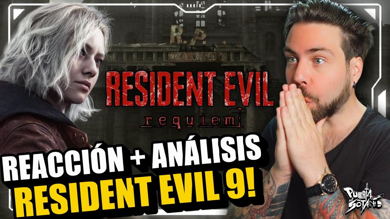🔥RESIDENT EVIL 9 REQUIEN REACCIÓN + Primer ANÁLISIS del TRAILER y Primeras TEORÍAS! ABSOLUTO CINE!