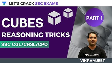 Cubes (Part 1) | Reasoning Questions | SSC CGL/CHSL/CPO | SSC Exams 2020/2021/2022