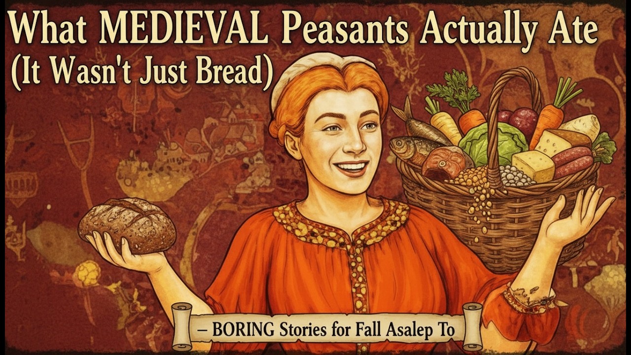 What MEDIEVAL Peasants Actually Ate (It Wasn't Just Bread) | Bedtime Stories Fall Asleep To