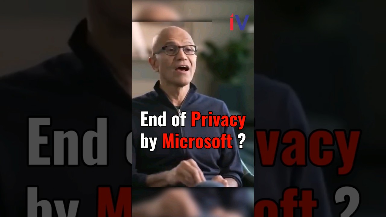 Microsoft's Recall Feature: A Privacy Nightmare | Satya Nadella Justification