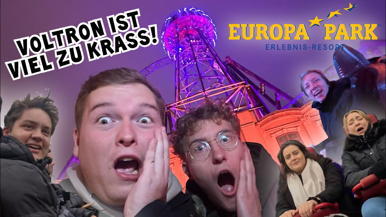 VOLTRON ist viel zu STARK & Das NEUE Geisterschloss! HalloWinter im Europa Park! | Vlog 