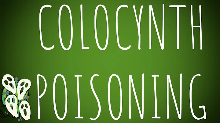 Toxicology-Bitter apple or Colosynth Poisoning MADE EASY! - DayDayNews