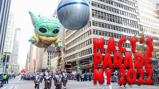 Macy's Thanksgiving Day Parade 2022  Best of the Show from 6th Avenue #macysthanksgivingdayparade